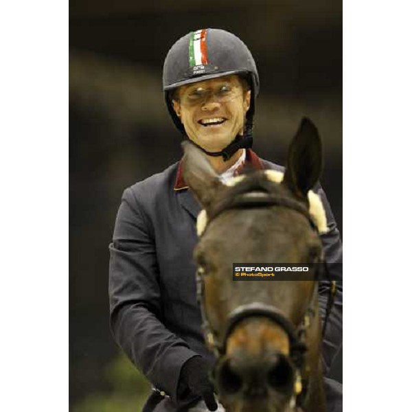 Arnaldo Bologni on Kec Destiny 7th in the Rolex Fei World Cup Jumping Prix. 8 Verona, 11th nov. 2007 ph. Stefano Grasso