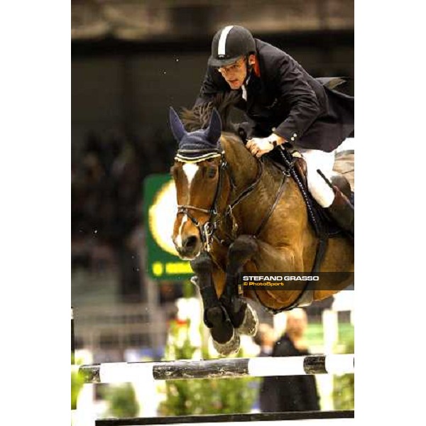 Albert Zoer on Oki Doki winner of the Rolex Fei World Cup Jumping Prix. 8 Verona, 11th nov. 2007 ph. Stefano Grasso