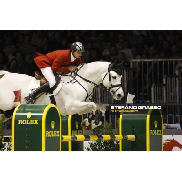 Marco Kutscher on Cornet Obolensky 2nd in the Rolex Fei World Cup Jumping Prix. 8 Verona, 11th nov. 2007 ph. Stefano Grasso
