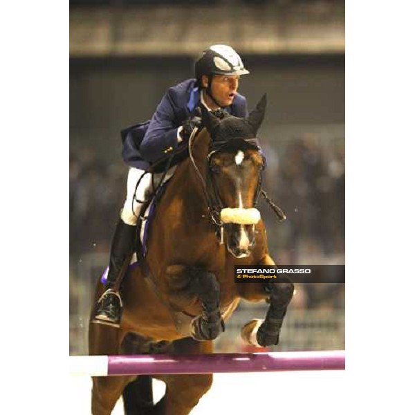 Rutherford Latham on Guarana Champeix 3rd in the Rolex Fei World Cup Jumping Prix. 8 Verona, 11th nov. 2007 ph. Stefano Grasso