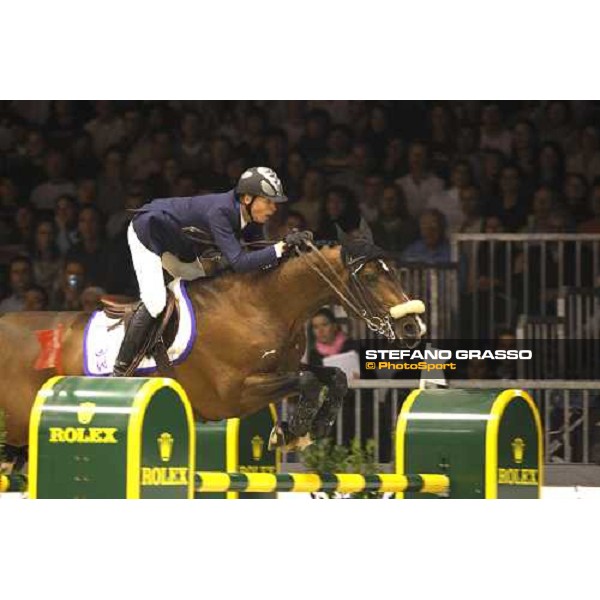 Rutherford Latham on Guarana Champeix 3rd in the Rolex Fei World Cup Jumping Prix. 8 Verona, 11th nov. 2007 ph. Stefano Grasso