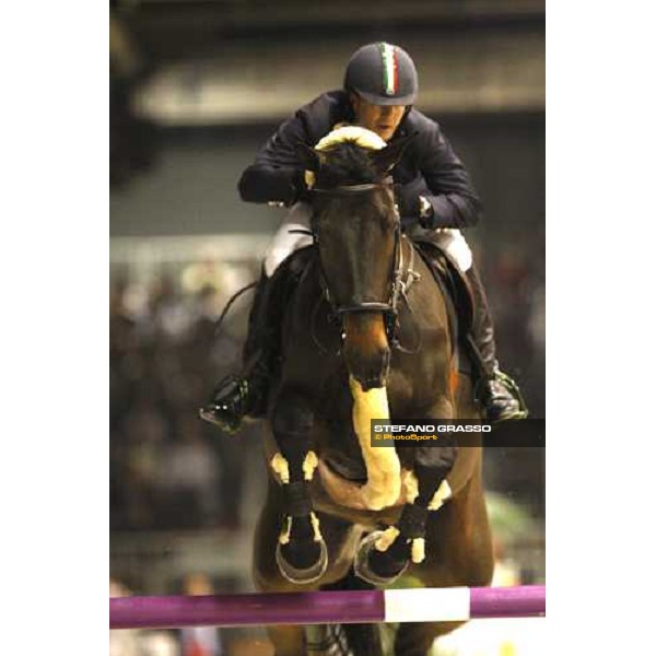 Arnaldo Bologni on Kec Destiny 7th in the Rolex Fei World Cup Jumping Prix. 8 Verona, 11th nov. 2007 ph. Stefano Grasso