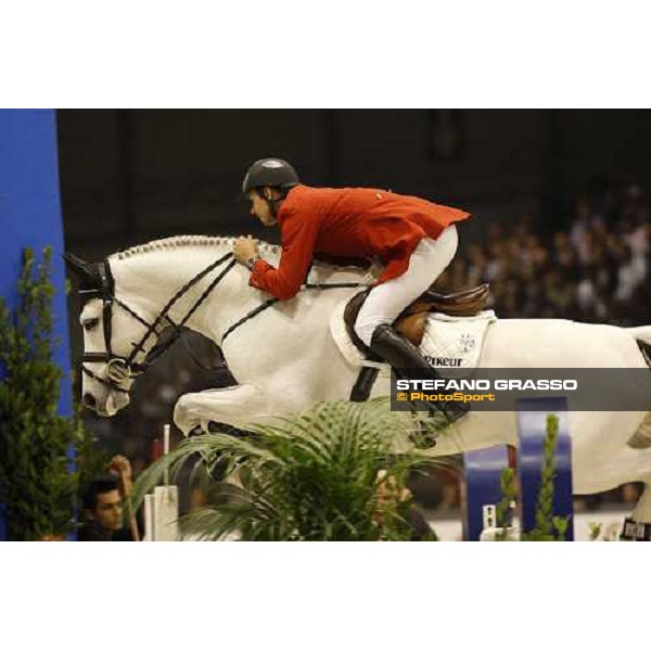 Marco Kutscher on Cornet Obolensky 2nd in the Rolex Fei World Cup Jumping Prix. 8 Verona, 11th nov. 2007 ph. Stefano Grasso
