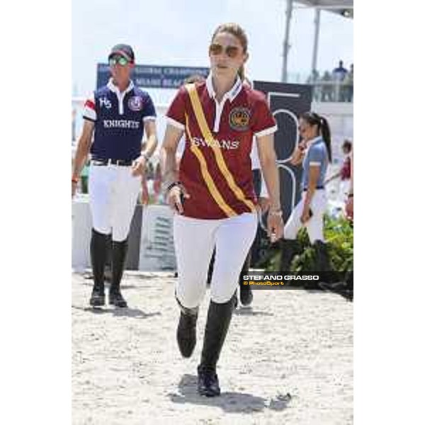 GCL of Miami - Round Two - Course walking - Janne Meyer-Zimmermann - Miami, South Beach - 15th April 2017 - ph.Stefano Grasso/GCL