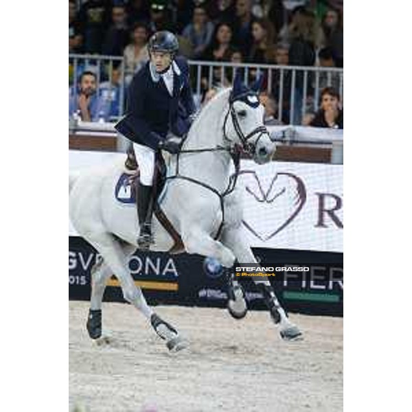 Jumping Verona 2015 - Longines FEI World Cup Jumping - Premio Fixdesign Jose Maria Larocca on Cornet du Lys Verona,08/11/2015 ph.Stefano Grasso/Jumping Verona