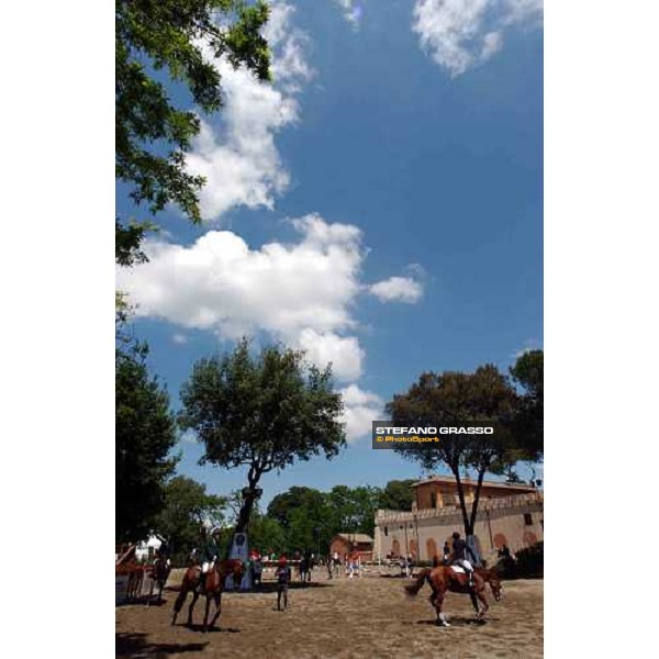 Training center Rome Piazza di Siena 29th may 2004 ph.Stefano Grasso
