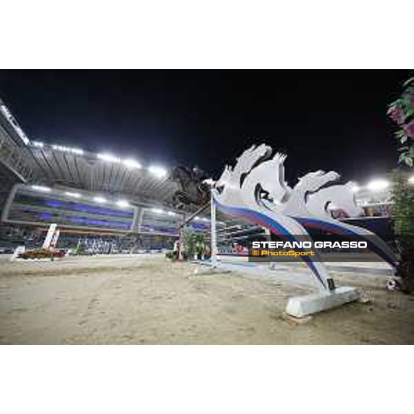 LGCT of Doha - Class 4 - Jane Richard Philips on Calinesse de Guldenboom DOHA - Al Shaqab,9th nov. 2017 ph.Stefano Grasso/LGCT