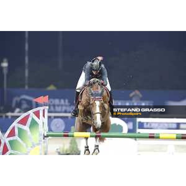 LGCT of Doha - Class 4 - Pilar Lucrecia Cordon on Goriana van Klapscheut DOHA - Al Shaqab,9th nov. 2017 ph.Stefano Grasso/LGCT