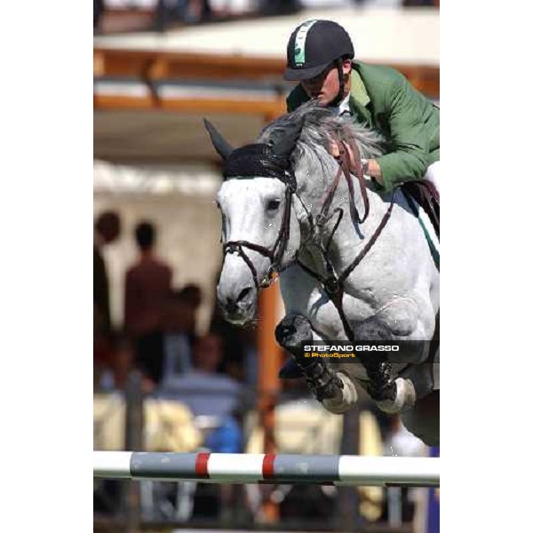 Richard Davenport on Cheers Cassini - Holsteiner Rome, Piazza di Siena 29th may 2004 ph. Stefano Grasso