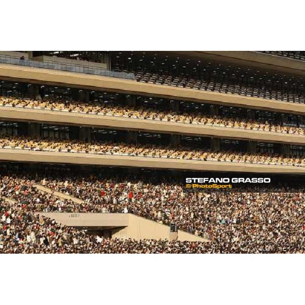 a partial view of the grand stand before the Japan Cup Dirt at Fuchu racecourse Tokyo-Fuchu, 24th nov. 2007 ph. Stefano Grasso