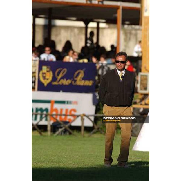 Uliano Vezzani - Chief de Piste Rome, Piazza di Siena 29th may 2004 ph. Stefano Grasso