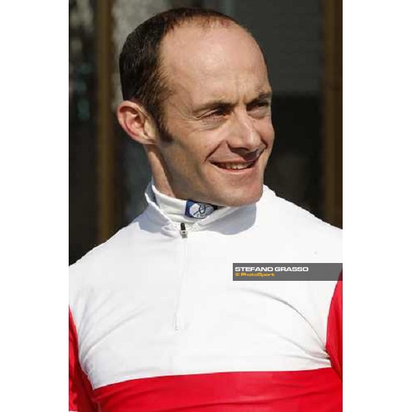 Olivier Peslier smiling after winning a race at Fuchu racecourse Tokyo-Fuchu, 24th nov. 2007 ph. Stefano Grasso