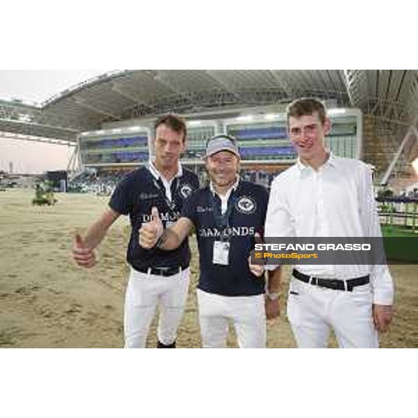 LGCT of Doha - Harrie Smolders and Eric Lamaze - DOHA - Al Shaqab,11th nov. 2017 - ph.Stefano Grasso-Mario Grassia/LGCT