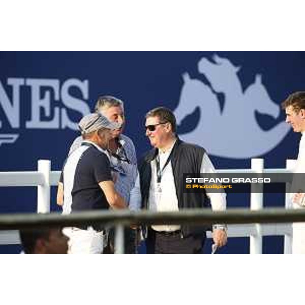 GCL of Doha - Behind the scenes - Eric Lamaze, Axel Verlooy and Jan Tops - DOHA - Al Shaqab,11th nov. 2017 - ph.Stefano Grasso-Mario Grassia/GCL