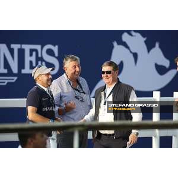 GCL of Doha - Behind the scenes - Eric Lamaze, Axel Verlooy and Jan Tops - DOHA - Al Shaqab,11th nov. 2017 - ph.Stefano Grasso-Mario Grassia/GCL