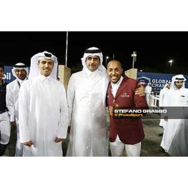 LGCT of Doha - Bassem Hassan Mohammed, Harrie Smolders, Hamad Al Attiyah - DOHA - Al Shaqab,11th nov. 2017 - ph.Stefano Grasso-Mario Grassia/LGCT