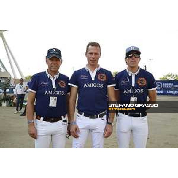 LGCT of Doha - Geir Gulliksen, Christian Ahlmann and Henrik von Eckermann - DOHA - Al Shaqab,11th nov. 2017 - ph.Stefano Grasso-Mario Grassia/LGCT
