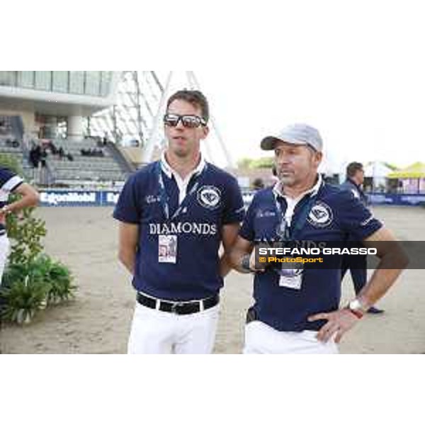 LGCT of Doha - Harrie Smolders and Eric Lamaze - DOHA - Al Shaqab,11th nov. 2017 - ph.Stefano Grasso-Mario Grassia/LGCT