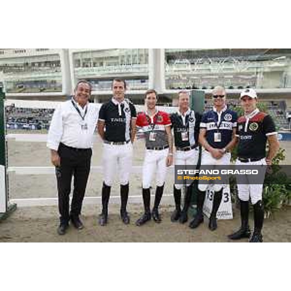 LGCT of Doha - Uliano Vezzani, Gregory Wathelet, Pieter Devos, Niles Bruynseels, Jerome Guery, Scott Brash - DOHA - Al Shaqab,11th nov. 2017 - ph.Stefano Grasso-Mario Grassia/LGCT