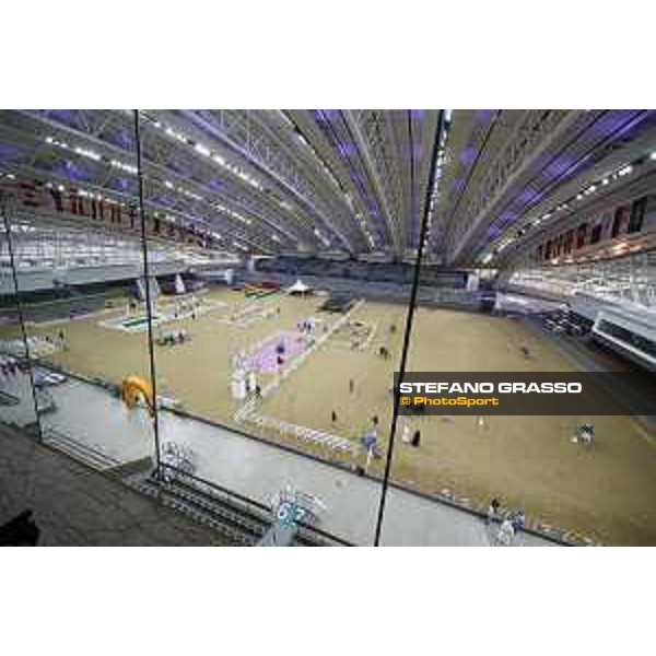 LGCT of Doha - A view of the indoor arena - DOHA - Al Shaqab,9th nov. 2017 - ph.Stefano Grasso/LGCT