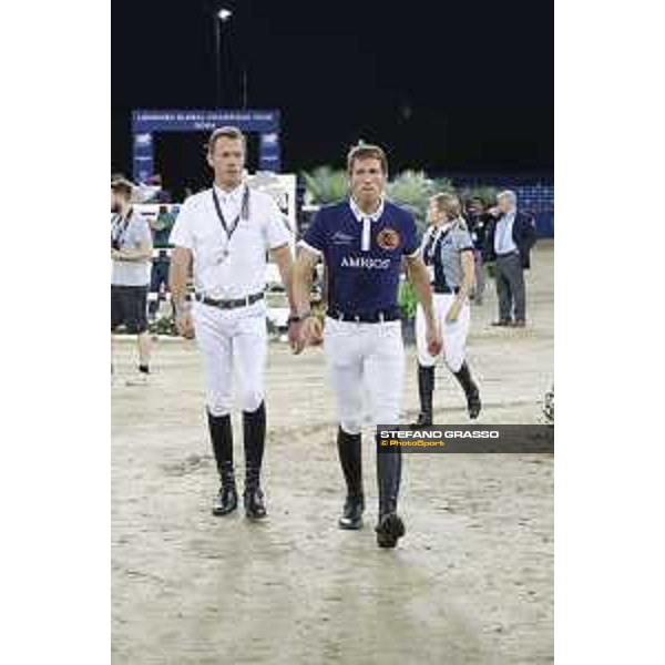LGCT of Doha - Course walking - Henrik von Eckermann, Christian Ahlmann - DOHA - Al Shaqab,9th nov. 2017 - ph.Stefano Grasso/LGCT
