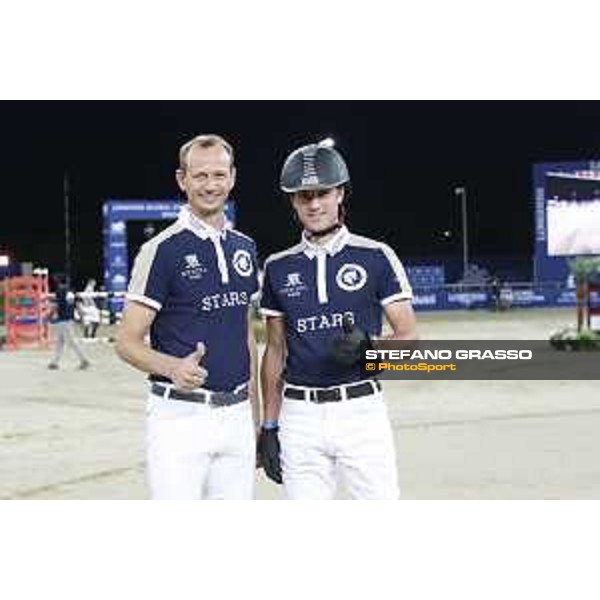 LGCT of Doha - Course walking - Marco Kutscher and Christian Kukuk - DOHA - Al Shaqab,9th nov. 2017 - ph.Stefano Grasso/LGCT