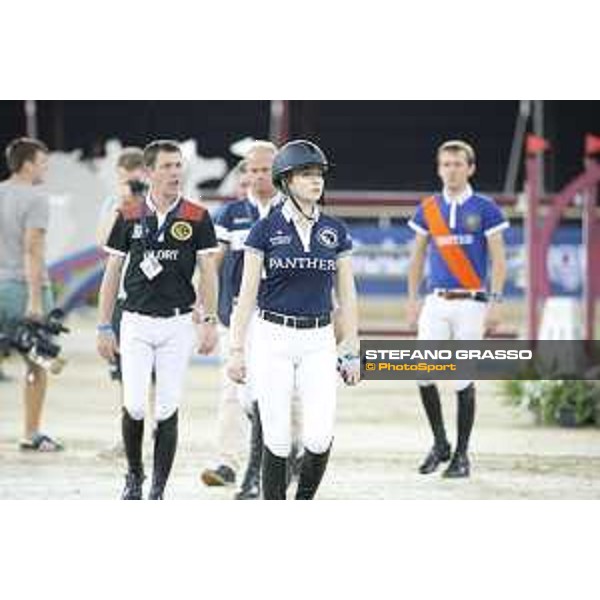 LGCT of Doha - Course walking - Lillie Keenan and Scott Brash - DOHA - Al Shaqab,9th nov. 2017 - ph.Stefano Grasso/LGCT