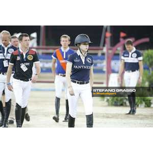 LGCT of Doha - Course walking - Lillie Keenan and Scott Brash - DOHA - Al Shaqab,9th nov. 2017 - ph.Stefano Grasso/LGCT