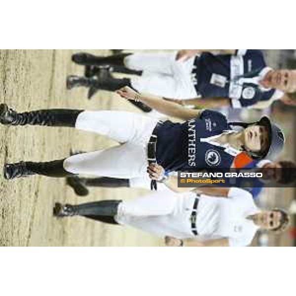 LGCT of Doha - Course walking - Lillie Keenan - DOHA - Al Shaqab,9th nov. 2017 - ph.Stefano Grasso/LGCT