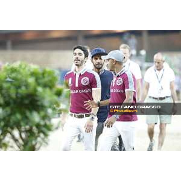 LGCT of Doha - Course walking - Khalid Al Emadi and Bassem Hassan Mohammed - DOHA - Al Shaqab,9th nov. 2017 - ph.Stefano Grasso/LGCT