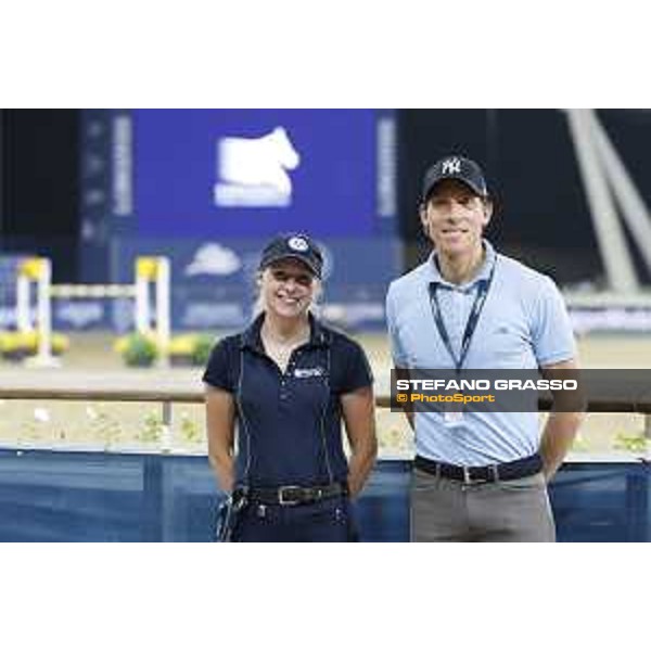 LGCT of Doha - Evelina Tovek and Henrik von Eckermann DOHA - Al Shaqab,9th nov. 2017 ph.Stefano Grasso/LGCT