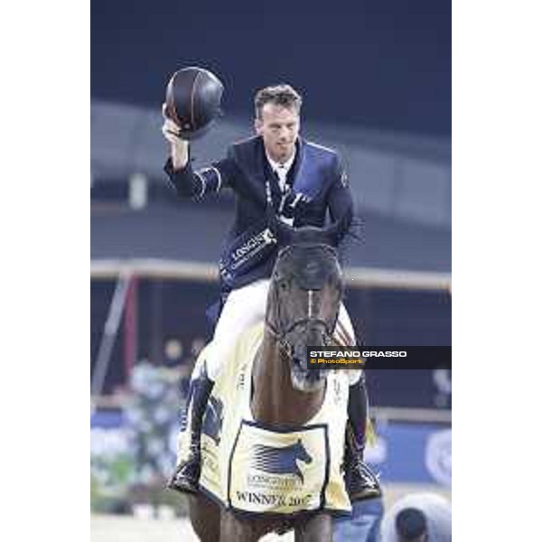 LGCT of Doha - Prize giving ceremony - Harrie Smolders on Don VHP Z wins the overall standing - DOHA - Al Shaqab,11th nov. 2017 - ph.Stefano Grasso/LGCT
