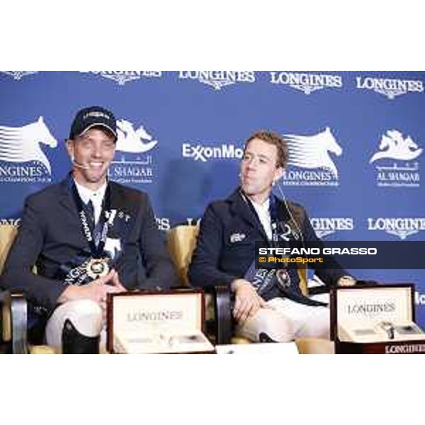 LGCT of Doha - Press conference - Harrie Smolders and Maikel van der Vleuten - DOHA - Al Shaqab,11th nov. 2017 - ph.Stefano Grasso-Mario Grassia/GCL