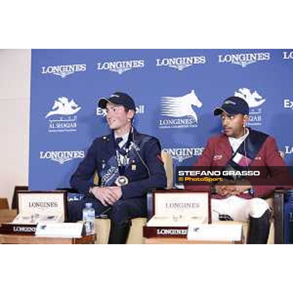 LGCT of Doha - Press conference - Lorenzo de Luca, Bassem Hassan Mohammed - DOHA - Al Shaqab,11th nov. 2017 - ph.Stefano Grasso-Mario Grassia/GCL