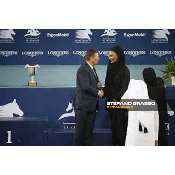 LGCT of Doha - Prize giving ceremony - Jan Tops, Omar Al Mannai - DOHA - Al Shaqab,11th nov. 2017 - ph.Stefano Grasso-Mario Grassia/GCL