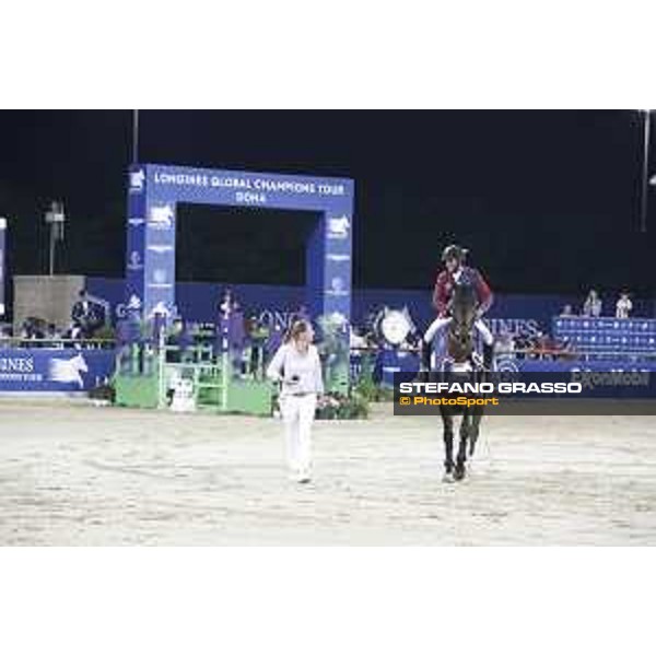 LGCT of Doha - Prize giving ceremony - Bassem Hassan Mohammed on Gunder - DOHA - Al Shaqab,11th nov. 2017 - ph.Stefano Grasso/LGCT