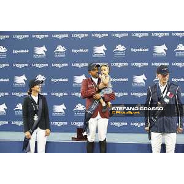 LGCT of Doha - Janika Sprunger, Bassem Hassan Mohammed and Peder Fredricson - DOHA - Al Shaqab,11th nov. 2017 - ph.Stefano Grasso/LGCT