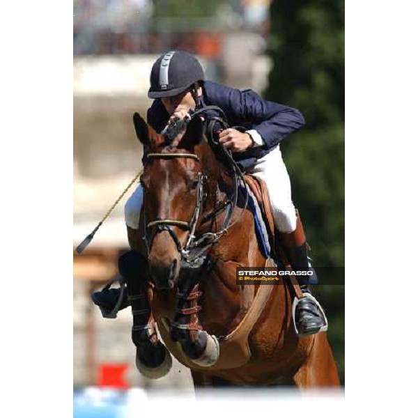 Giovanni Consorti on Etoile di Campalto Rome, Piazza di Siena 29th may 2004 ph. Stefano Grasso
