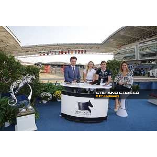 LGCT of Doha - The Studio - Steven Wylde, Paris Sellon, Darragh Kenny and Aly vance DOHA - Al Shaqab,9th nov. 2017 ph.Stefano Grasso/LGCT