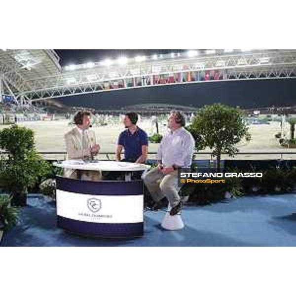 LGCT of Doha - The Studio - Steven Wylde, Lorenzo de Luca and Marco Danese - DOHA - Al Shaqab,10th nov. 2017 - ph.Mario Grassia/LGCT