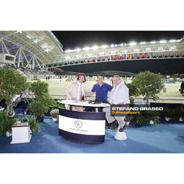 LGCT of Doha - The Studio - Steven Wylde, Lorenzo de Luca and Marco Danese - DOHA - Al Shaqab,10th nov. 2017 - ph.Mario Grassia/LGCT