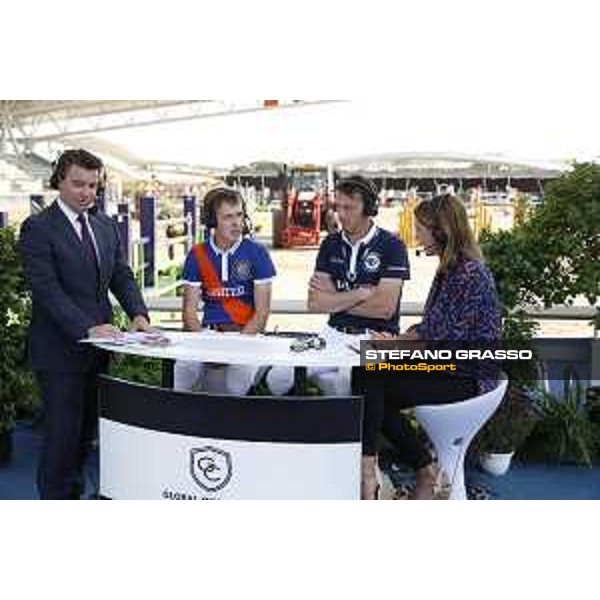 LGCT of Doha - The Studio - Steven Wylde, Harrie Smolders, Bertram Allen and Aly Vance - DOHA - Al Shaqab,11th nov. 2017 - ph.Stefano Grasso-Mario Grassia/LGCT