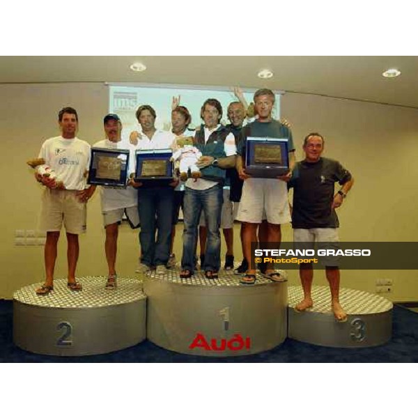 \'Italian Ims Champions 2003-Prize Ceremony from left to right Man X-Sport Città di Jesolo-ph.Stefano Grasso\' 