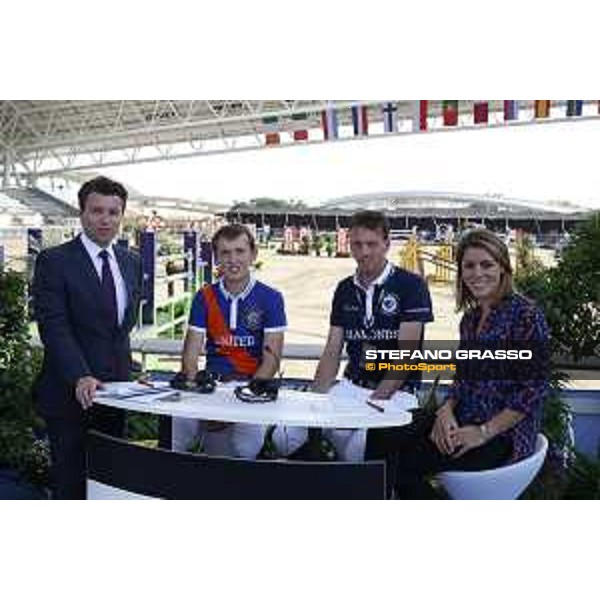 LGCT of Doha - The Studio - Steven Wylde, Harrie Smolders, Bertram Allen and Aly Vance - DOHA - Al Shaqab,11th nov. 2017 - ph.Stefano Grasso-Mario Grassia/LGCT