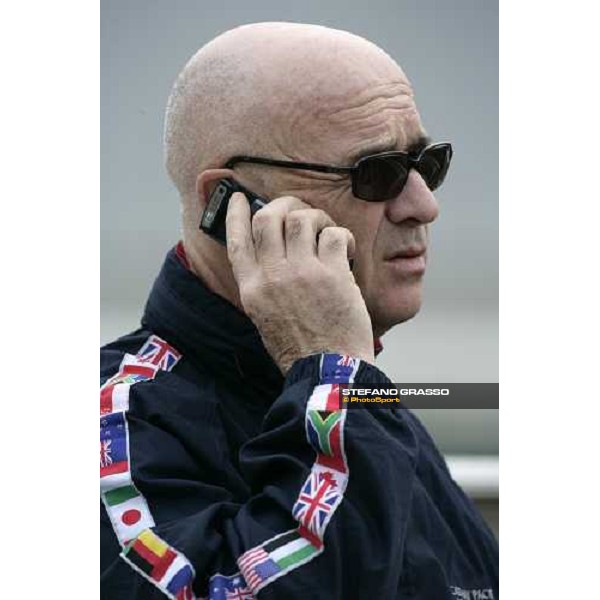 trainer Alain De Royer - Dupr pictured at Sha Tin racetrack Hong Kong, 6th dec. 2007 ph. Stefano Grasso