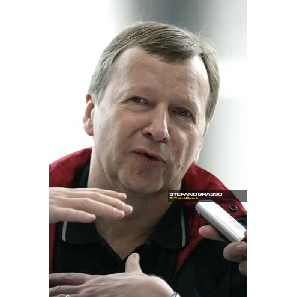 Mr. Winfried Engelbrecht-Bresges, CEO of Hong Kong Jockey Club pictured at Sha Tin racetrack Hong Kong, 6th dec. 2007 ph. Stefano Grasso