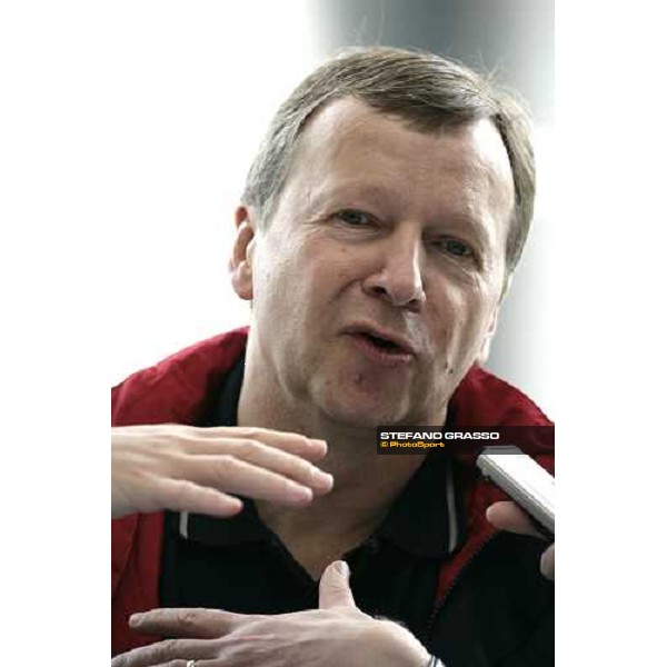 Mr. Winfried Engelbrecht-Bresges, CEO of Hong Kong Jockey Club pictured at Sha Tin racetrack Hong Kong, 6th dec. 2007 ph. Stefano Grasso