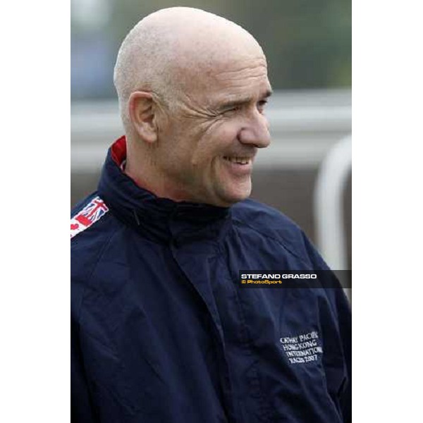trainer Alain De Royer - Dupr pictured at Sha Tin racetrack Hong Kong, 6th dec. 2007 ph. Stefano Grasso