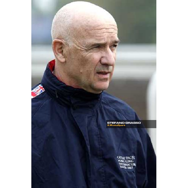 trainer Alain De Royer - Dupr pictured at Sha Tin racetrack Hong Kong, 6th dec. 2007 ph. Stefano Grasso