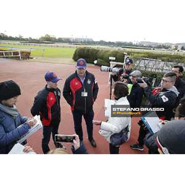 Cory Parish and David Hayes Fuchu racecourse,24th nov.2017 Ph.Stefano Grasso